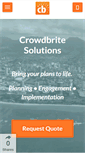 Mobile Screenshot of crowdbrite.net