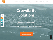 Tablet Screenshot of crowdbrite.net